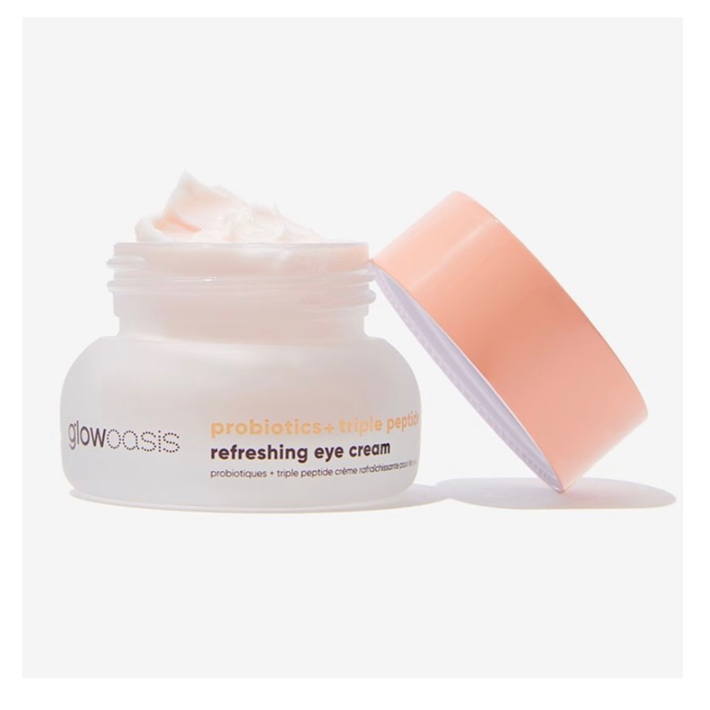 Glowoasis Probiotics + Triple Peptide Refreshing Eye Cream New